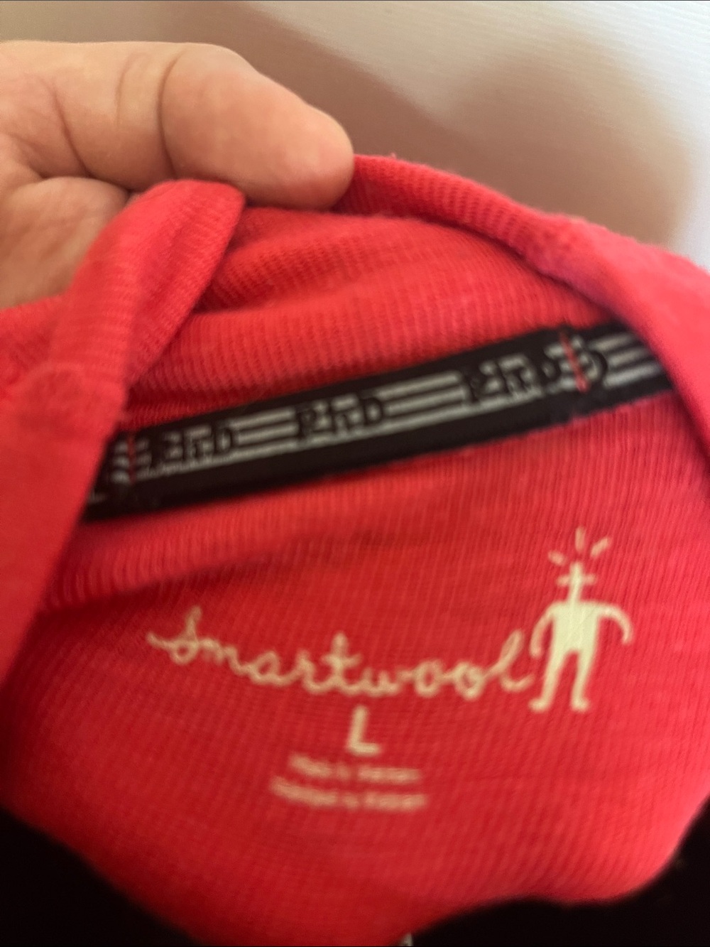 Smartwool PhD Merino Wool Half Zip Pullover Pink Base Layer Long Sleeve Top - Picture 2 of 6